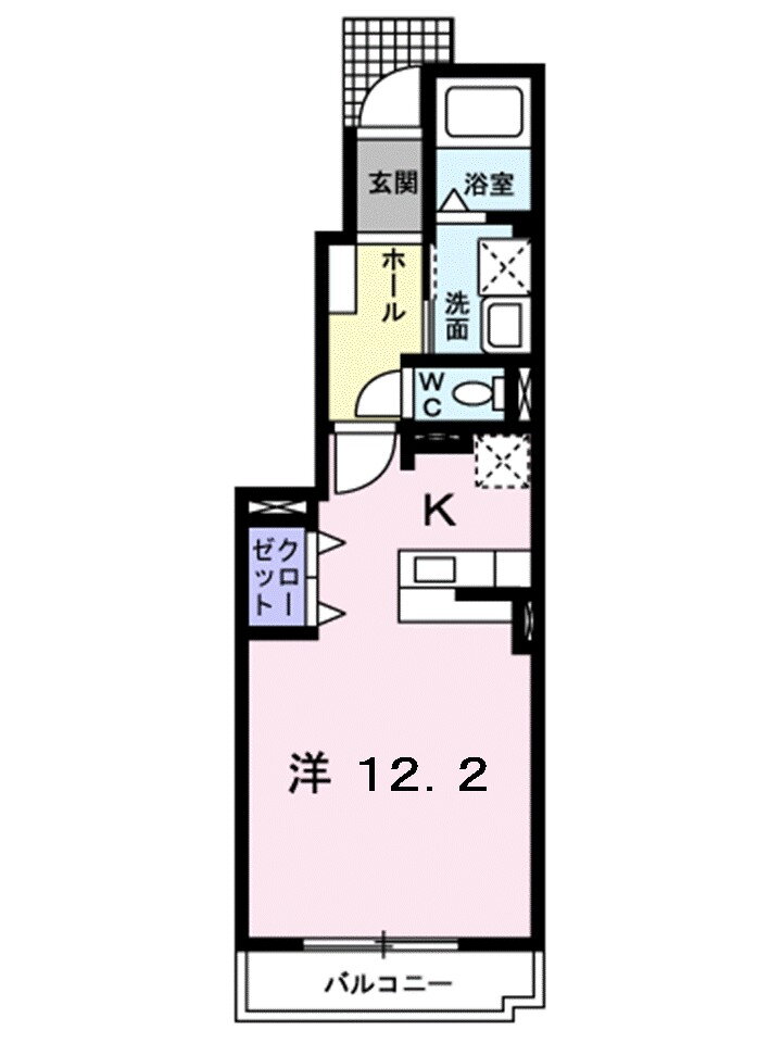 愛媛県松山市小栗２ 土橋駅 1K アパート 賃貸物件詳細