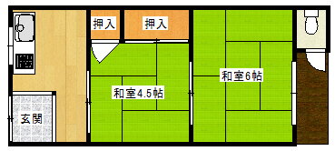 大阪府大阪市生野区巽北１ 北巽駅 2K アパート 賃貸物件詳細