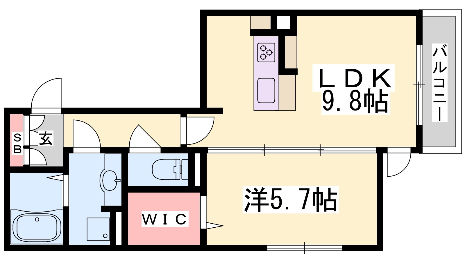 兵庫県神戸市兵庫区兵庫町２ 新開地駅 1LDK アパート 賃貸物件詳細