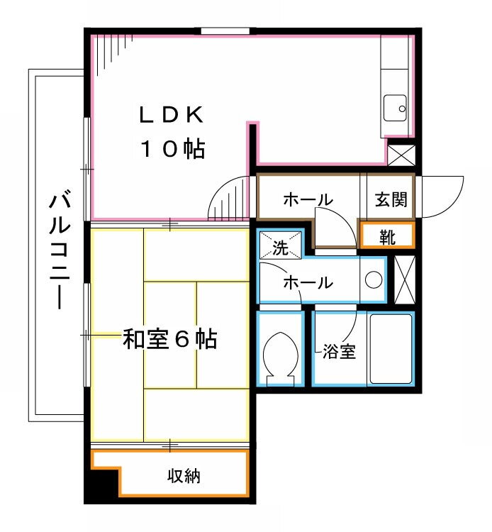東京都中野区中央２ 中野坂上駅 1LDK マンション 賃貸物件詳細