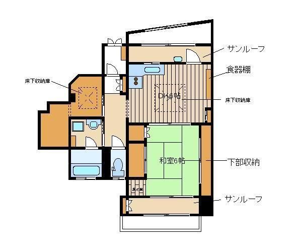 ヴェラ富田 1階 1DK 賃貸物件詳細