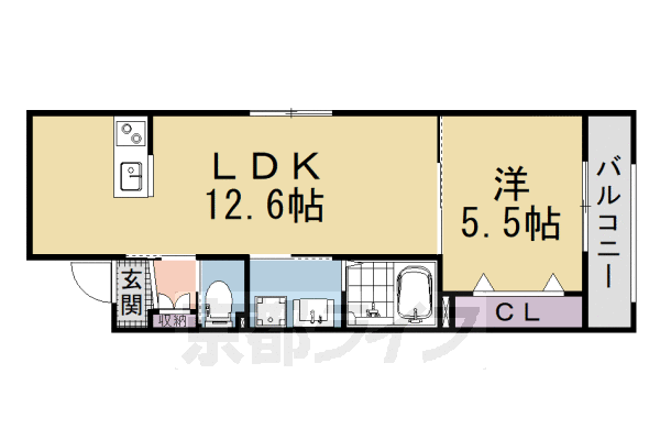 滋賀県大津市南志賀３ 南滋賀駅 1LDK アパート 賃貸物件詳細
