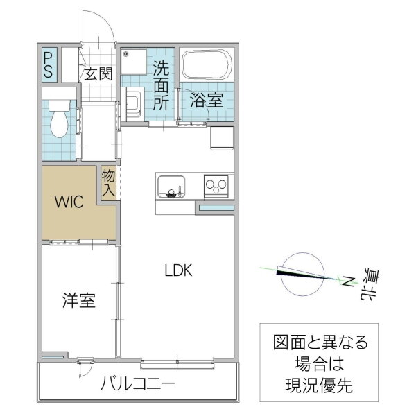 グラム天王町 1階 1LDK 賃貸物件詳細