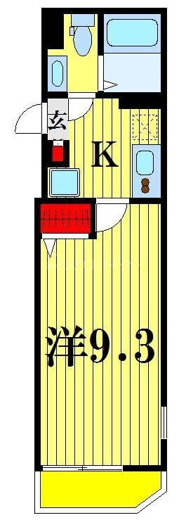 東京都葛飾区四つ木３ 四ツ木駅 1K マンション 賃貸物件詳細