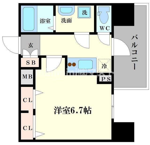 大阪府大阪市浪速区塩草３ 芦原橋駅 1K マンション 賃貸物件詳細
