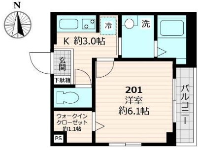 東京都荒川区東尾久５ 熊野前駅 1K マンション 賃貸物件詳細