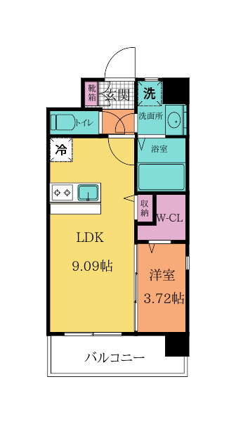 福岡県北九州市小倉北区魚町４ 小倉駅 1LDK マンション 賃貸物件詳細