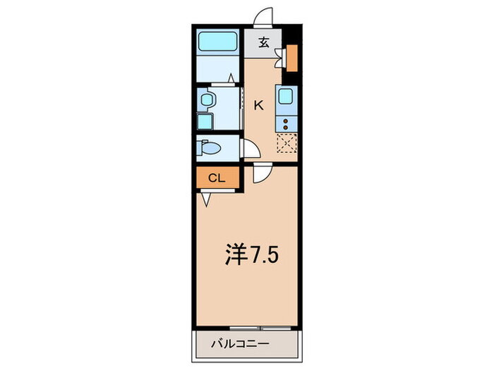 ＡＩＬＥ岡場ＩＩ 3階 1K 賃貸物件詳細