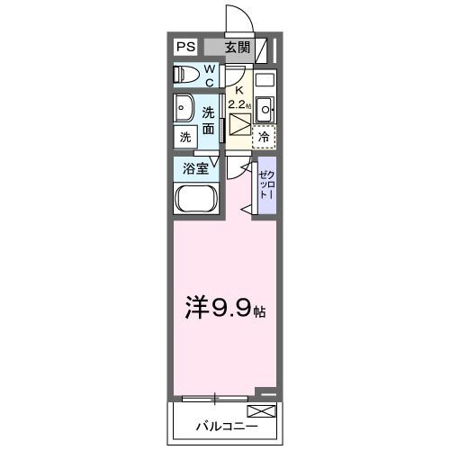 チェストセブン 1階 1K 賃貸物件詳細