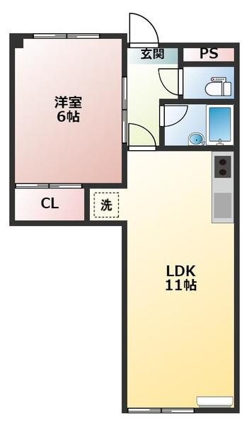 富山県富山市清水元町 不二越駅 1LDK マンション 賃貸物件詳細