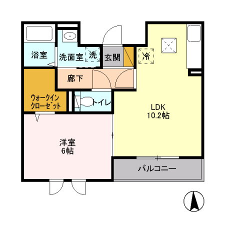 埼玉県草加市氷川町 谷塚駅 1LDK アパート 賃貸物件詳細