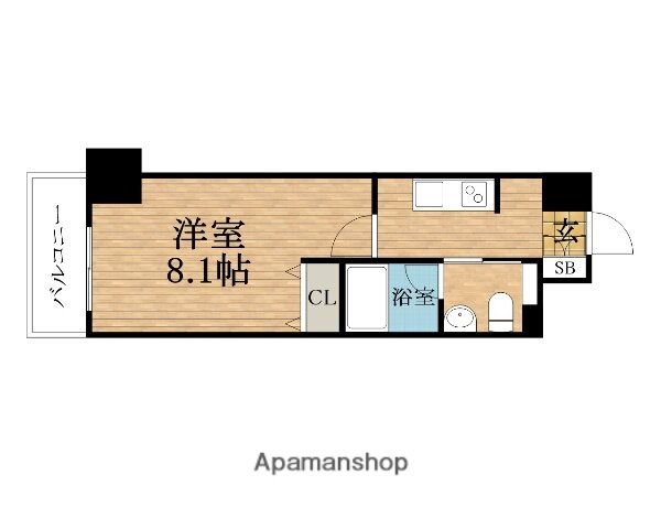 大阪府大阪市中央区日本橋２ 難波駅 1K マンション 賃貸物件詳細