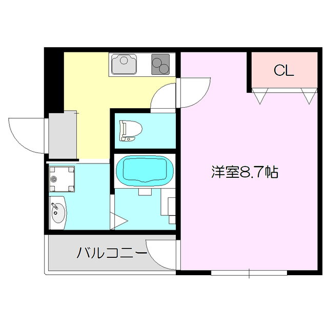大阪府大阪市東淀川区大桐２ だいどう豊里駅 1K アパート 賃貸物件詳細