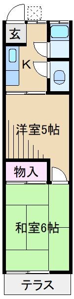 神奈川県横浜市港北区大倉山３ 大倉山駅 2K アパート 賃貸物件詳細