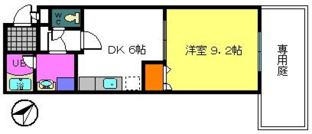 フジパレス貝塚半田ＩＩ番館 1階 1DK 賃貸物件詳細