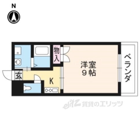 京都府京都市伏見区竹田七瀬川町 竹田駅 1K マンション 賃貸物件詳細