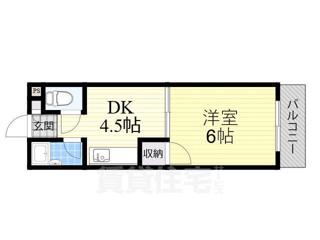 大阪府高槻市芥川町３ 高槻駅 1DK マンション 賃貸物件詳細