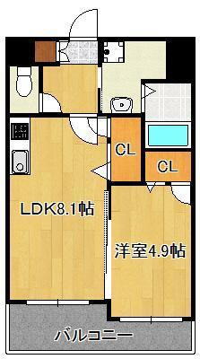 ウィステリアマンション 1階 1LDK 賃貸物件詳細