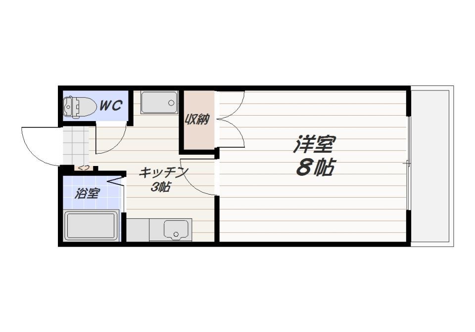 鹿児島県鹿児島市武１ 都通駅 1K マンション 賃貸物件詳細