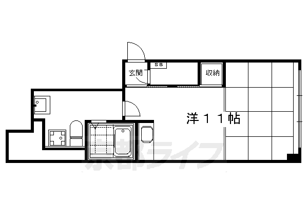 京都府京都市下京区藪下町 五条駅 ワンルーム マンション 賃貸物件詳細