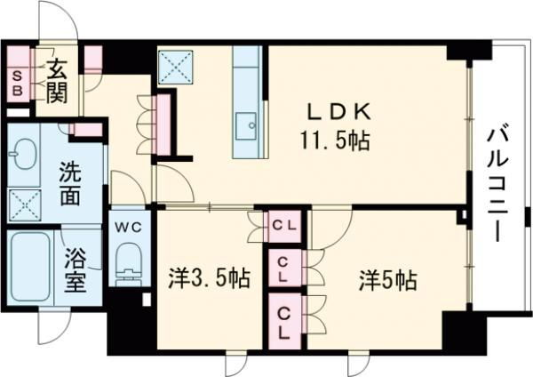 東京都墨田区菊川２ 菊川駅 2LDK マンション 賃貸物件詳細