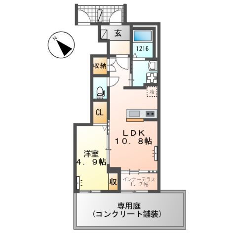 福岡県糟屋郡粕屋町仲原３ 原町駅 1LDK アパート 賃貸物件詳細