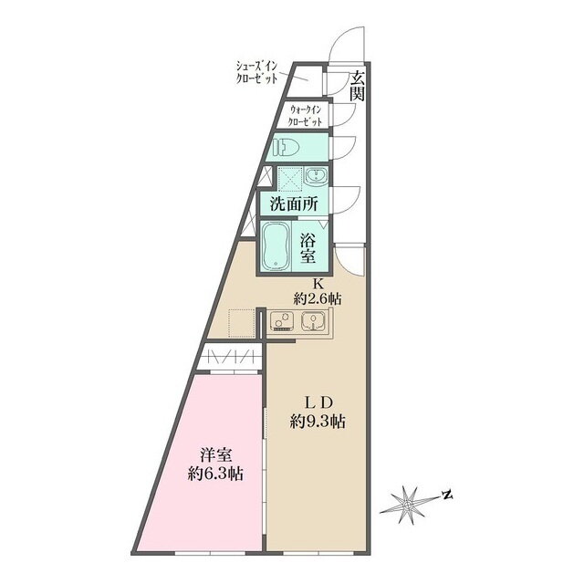 東京都杉並区堀ノ内１ 方南町駅 1LDK マンション 賃貸物件詳細