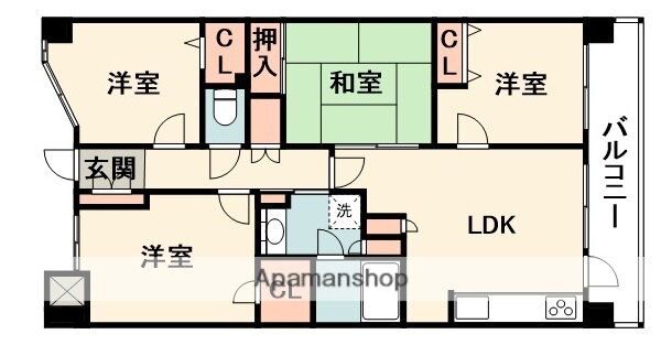 大阪府吹田市山田北 山田駅 4LDK マンション 賃貸物件詳細