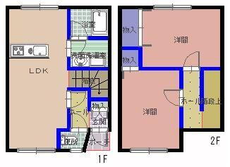 茨城県水戸市堀町 水戸駅 2LDK アパート 賃貸物件詳細