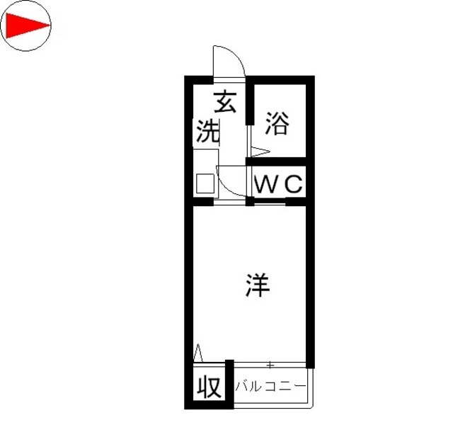 岡山県倉敷市玉島長尾 新倉敷駅 1K アパート 賃貸物件詳細