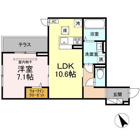 神奈川県相模原市中央区矢部３ 矢部駅 1LDK アパート 賃貸物件詳細