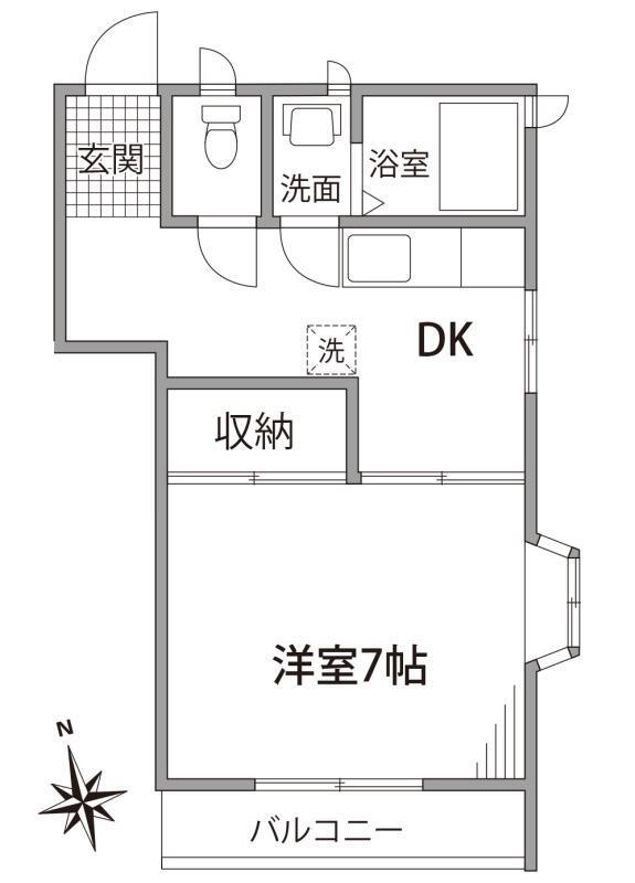 東京都調布市佐須町４ 柴崎駅 1DK アパート 賃貸物件詳細