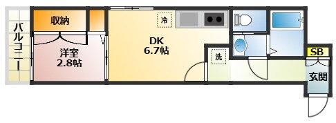 デュオコート 1階 1DK 賃貸物件詳細