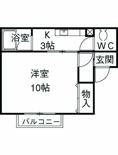 静岡県浜松市中央区葵西４ 浜松駅 1K アパート 賃貸物件詳細