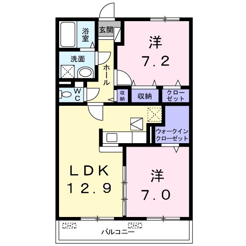 熊本県菊池郡大津町大字大津 肥後大津駅 2LDK マンション 賃貸物件詳細