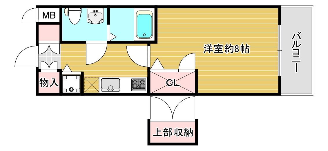 福岡県福岡市博多区上川端町 中洲川端駅 1K マンション 賃貸物件詳細