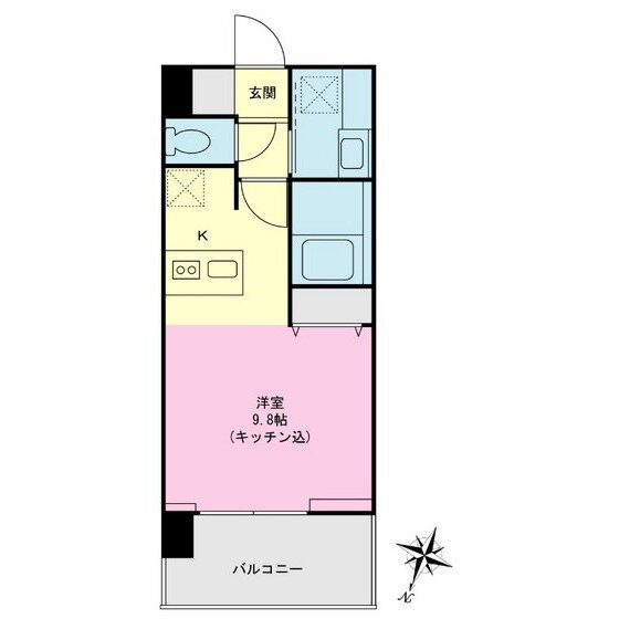 神奈川県川崎市川崎区本町１ 京急川崎駅 1K マンション 賃貸物件詳細