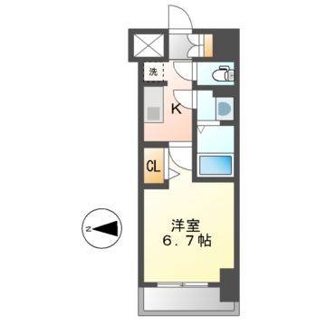 愛知県名古屋市中区千代田３ 鶴舞駅 1K マンション 賃貸物件詳細