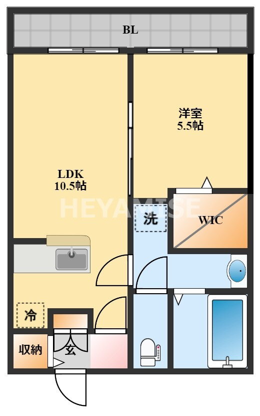 長崎県大村市古賀島町 竹松駅 1LDK アパート 賃貸物件詳細