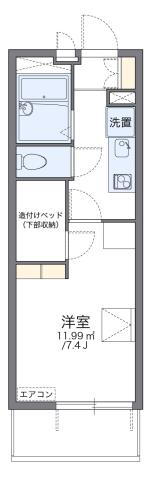 神奈川県座間市相模が丘２ 小田急相模原駅 1K マンション 賃貸物件詳細