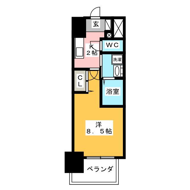 愛知県名古屋市中区大須１ 大須観音駅 1K マンション 賃貸物件詳細