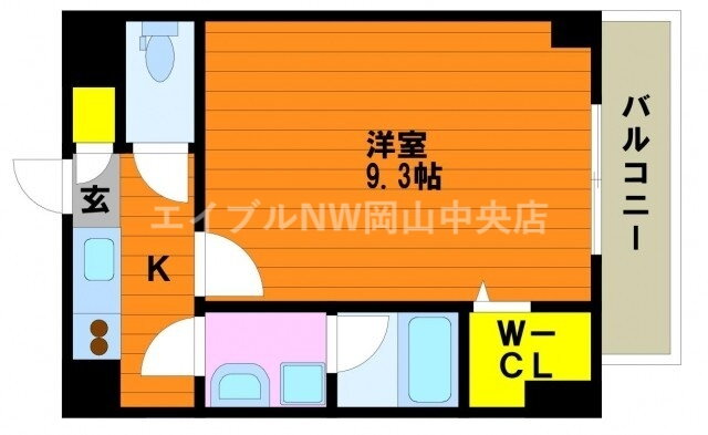 岡山県岡山市北区駅前町１ 岡山駅 1K マンション 賃貸物件詳細