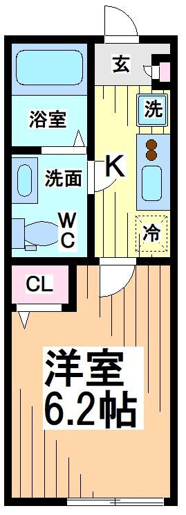 神奈川県川崎市多摩区生田４ 生田駅 1K アパート 賃貸物件詳細