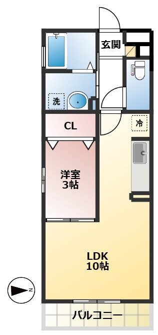 埼玉県春日部市中央７ 春日部駅 1LDK アパート 賃貸物件詳細