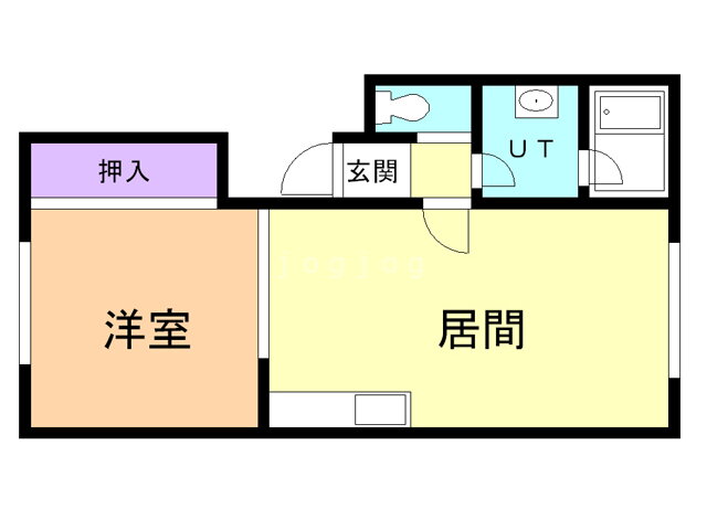 北海道旭川市末広一条１４ 1LDK アパート 賃貸物件詳細