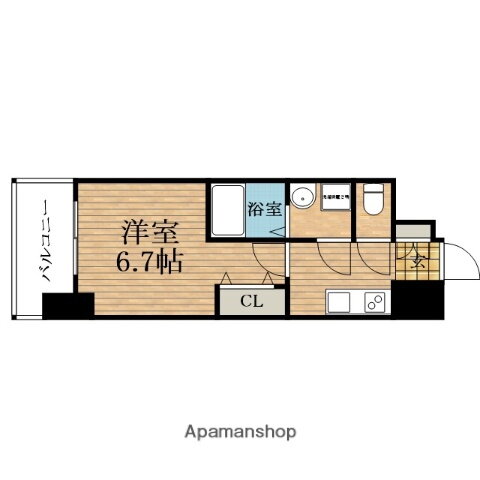 大阪府大阪市中央区日本橋２ 近鉄日本橋駅 1K マンション 賃貸物件詳細