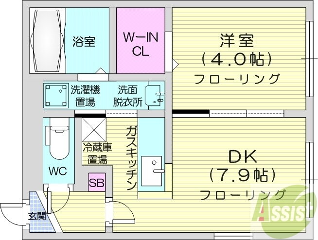 北海道札幌市中央区北六条西１１ 桑園駅 1DK マンション 賃貸物件詳細