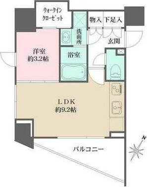 ミュプレ表参道（ミュプレオモテサンドウ） 7階 1LDK 賃貸物件詳細