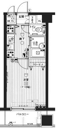 東京都世田谷区用賀１ 用賀駅 1K マンション 賃貸物件詳細