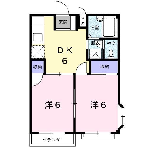 愛知県犬山市天神町５ 犬山駅 2DK アパート 賃貸物件詳細